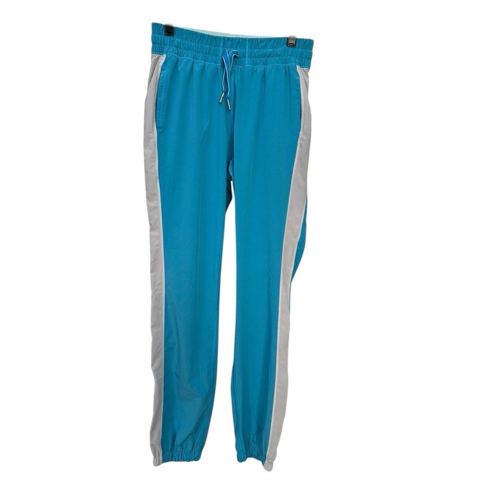 Lululemon Work It Out Track Pants Womens Size 4 Kayak Blue W5A82S Pockets #UV7-5